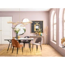 Spiegel Curve Round Brass O60Cm