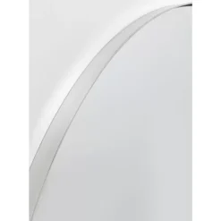 Spiegel Curvy Chrom Look O60