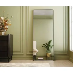 Spiegel Ombra Soft Schwarz 200X80Cm