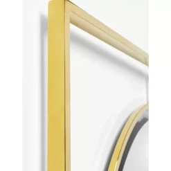Spiegel Stanford Frame Gold O90Cm