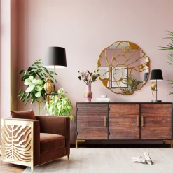 Stehleuchte Animal Parrot Gold 176Cm