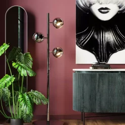 Stehleuchte Calotta Chrome