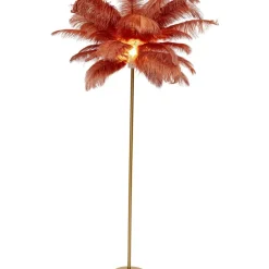 Stehleuchte Feather Palm Rusty Red 165Cm
