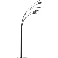 Stehleuchte Five Fingers Schwarz Matt