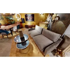 Stuhl Iris Velvet Taupe (2/Set)