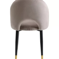 Stuhl Iris Velvet Taupe (2/Set)