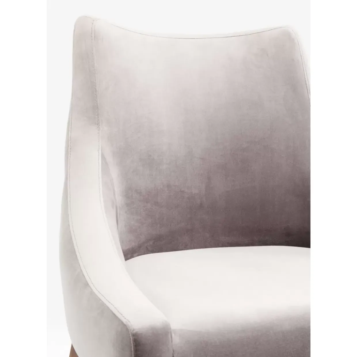 Stuhl Mode Velvet Grau