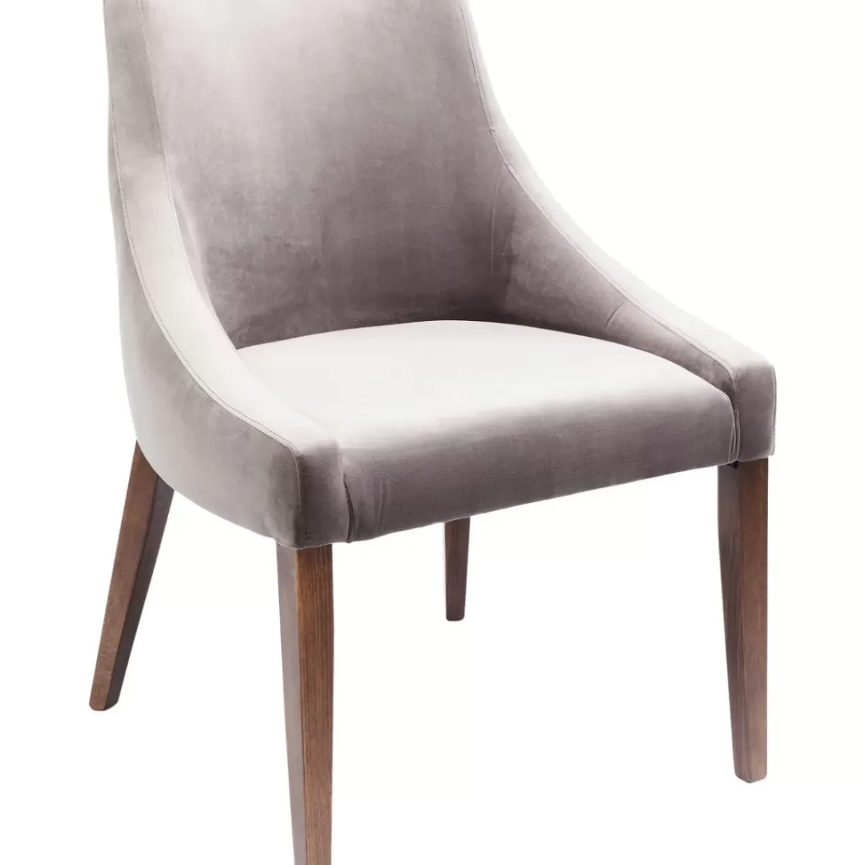 Stuhl Mode Velvet Grau