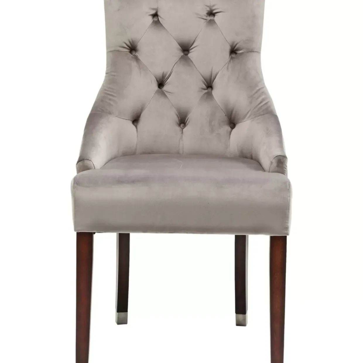 Stuhl Prince Velvet Grau