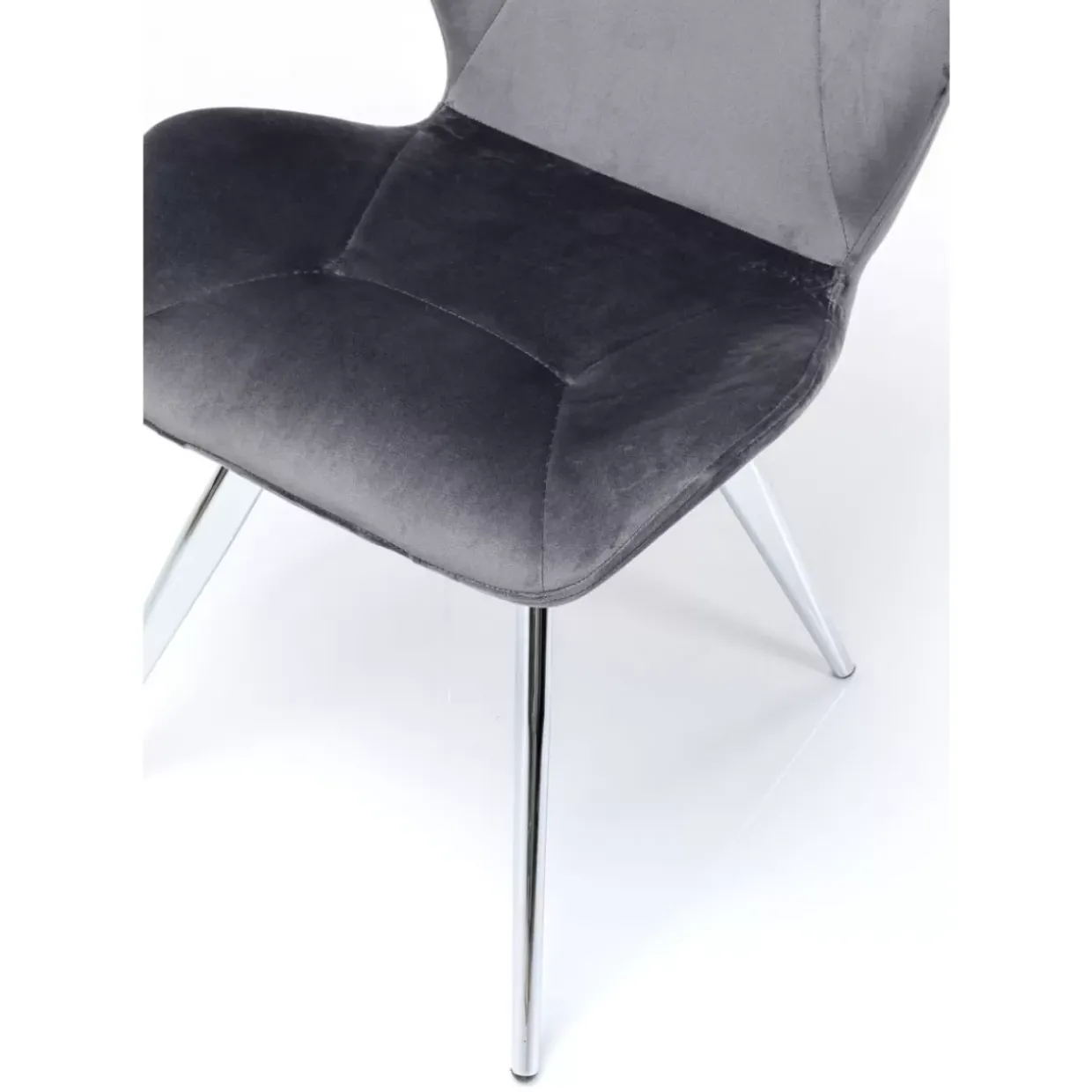 Stuhl Viva Grau Chrom