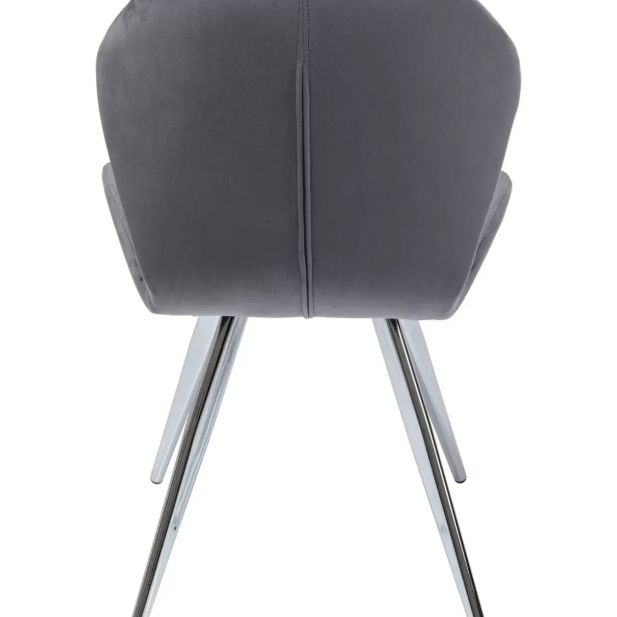 Stuhl Viva Grau Chrom