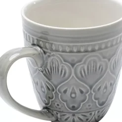 Tasse Sicilia Mandala Grau
