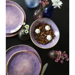 Teller Shirley Violett O26Cm