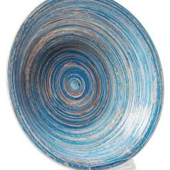 Teller Tief Swirl Blau O21Cm