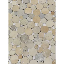 Teppich Circle Beige O250Cm