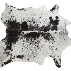 Teppich Hide Schwarz-Weis