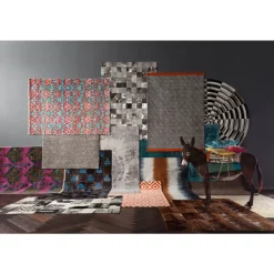 Teppich Kelim Pop Grey 170X240Cm