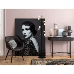 Teppich Ornamento Anthrazit 170X240Cm