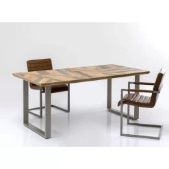 Tisch Abstract Silber 180X90