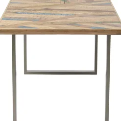 Tisch Abstract Silber 180X90