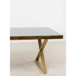 Tisch Conley Cross Brass 180X90Cm