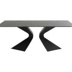 Tisch Gloria Outdoor Keramik Schwarz 180X90Cm