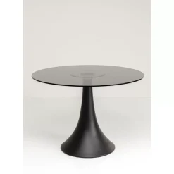 Tisch Grande Possibilita Smoke Glas O110Cm