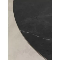 Tisch Grande Possibilita Schwarz O120Cm