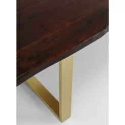 Tisch Harmony Dunkel Messing 180X90