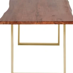 Tisch Harmony Dunkel Messing 160X80