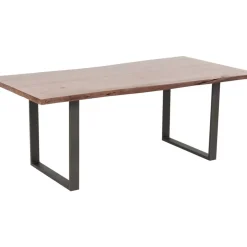 Tisch Harmony Dunkel Rohstahl 180X90