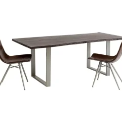 Tisch Harmony Dunkel Silber 160X80