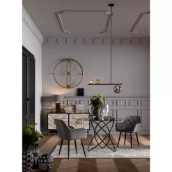 Tisch Molekular Schwarz O120Cm