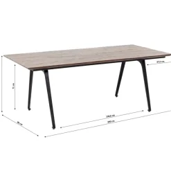 Tisch Paradise 200X90Cm