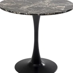 Tisch Schickeria Marmor Schwarz O80Cm