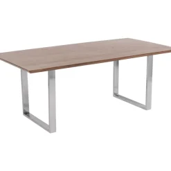 Tisch Symphony Dunkel Chrom 200X100