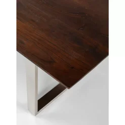 Tisch Symphony Dunkel Chrom 160X80