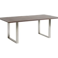 Tisch Symphony Dunkel Chrom 160X80