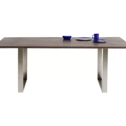 Tisch Symphony Dunkel Chrom 180X90