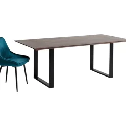 Tisch Symphony Dunkel Schwarz 180X90