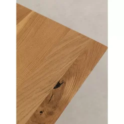 Tisch Symphony Eiche Cross Schwarz 180X90Cm