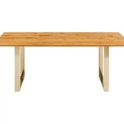 Tisch Symphony Eiche Messing 200X100