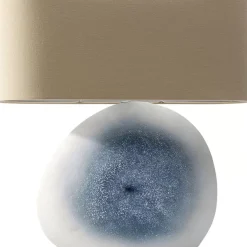 Tischleuchte Agate Blau