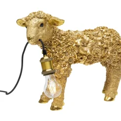 Tischleuchte Animal Flower Sheep Gold 36Cm