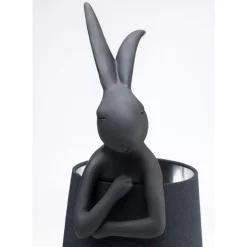 Tischleuchte Animal Rabbit Matt Schwarz 68Cm