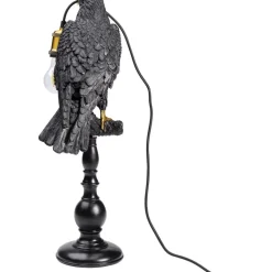 Tischleuchte Animal Sitting Crow Matt Schwarz