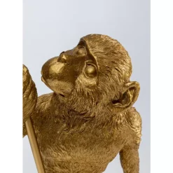 Tischleuchte Animal Standing Monkey Gold 51Cm
