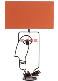 Tischleuchte Face Wire Orange