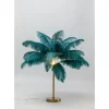 Tischleuchte Feather Palm Grun 60Cm