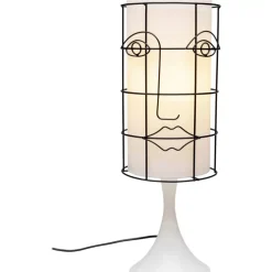 Tischleuchte Grid Face Weis 60Cm